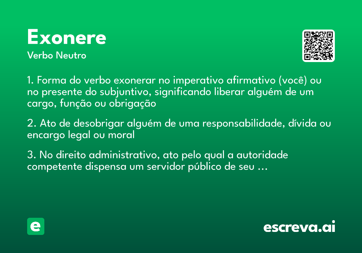 exonere