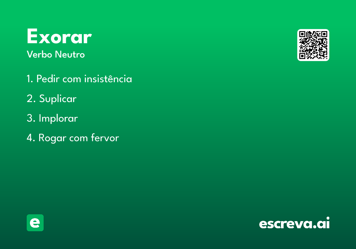 exorar