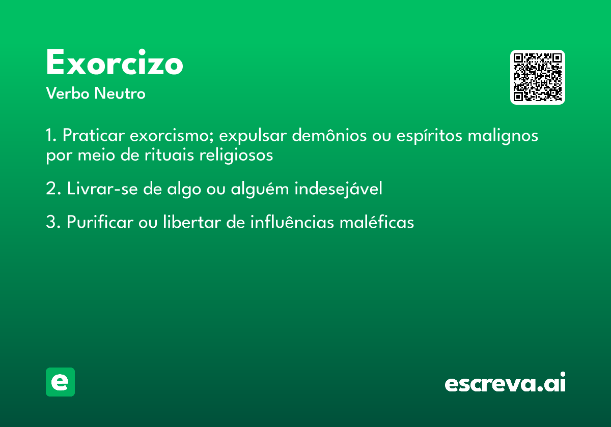 exorcizo