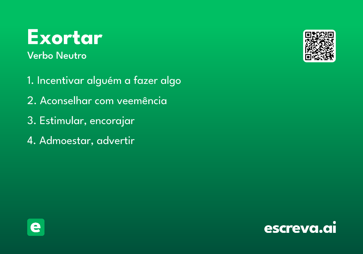 exortar