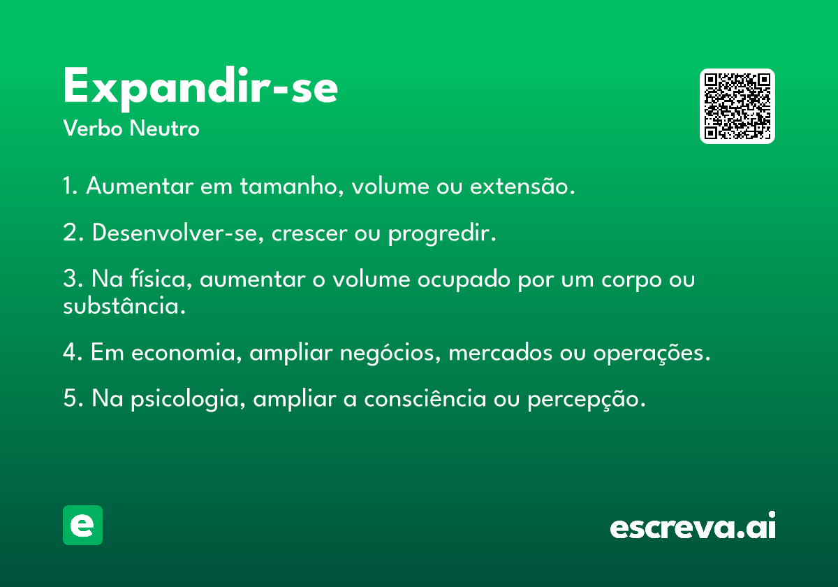 expandir-se