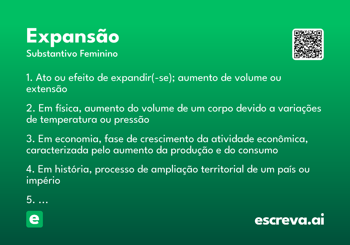 expansão
