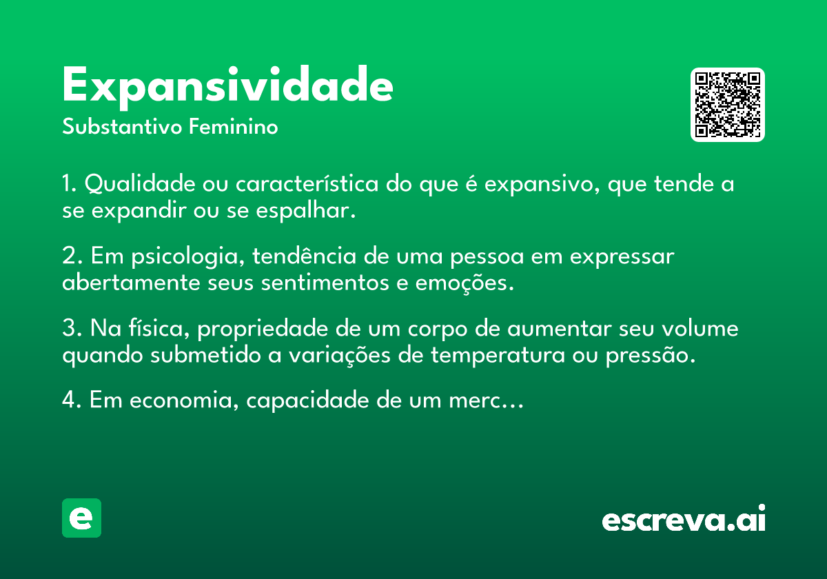 expansividade