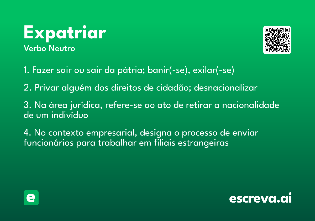 expatriar