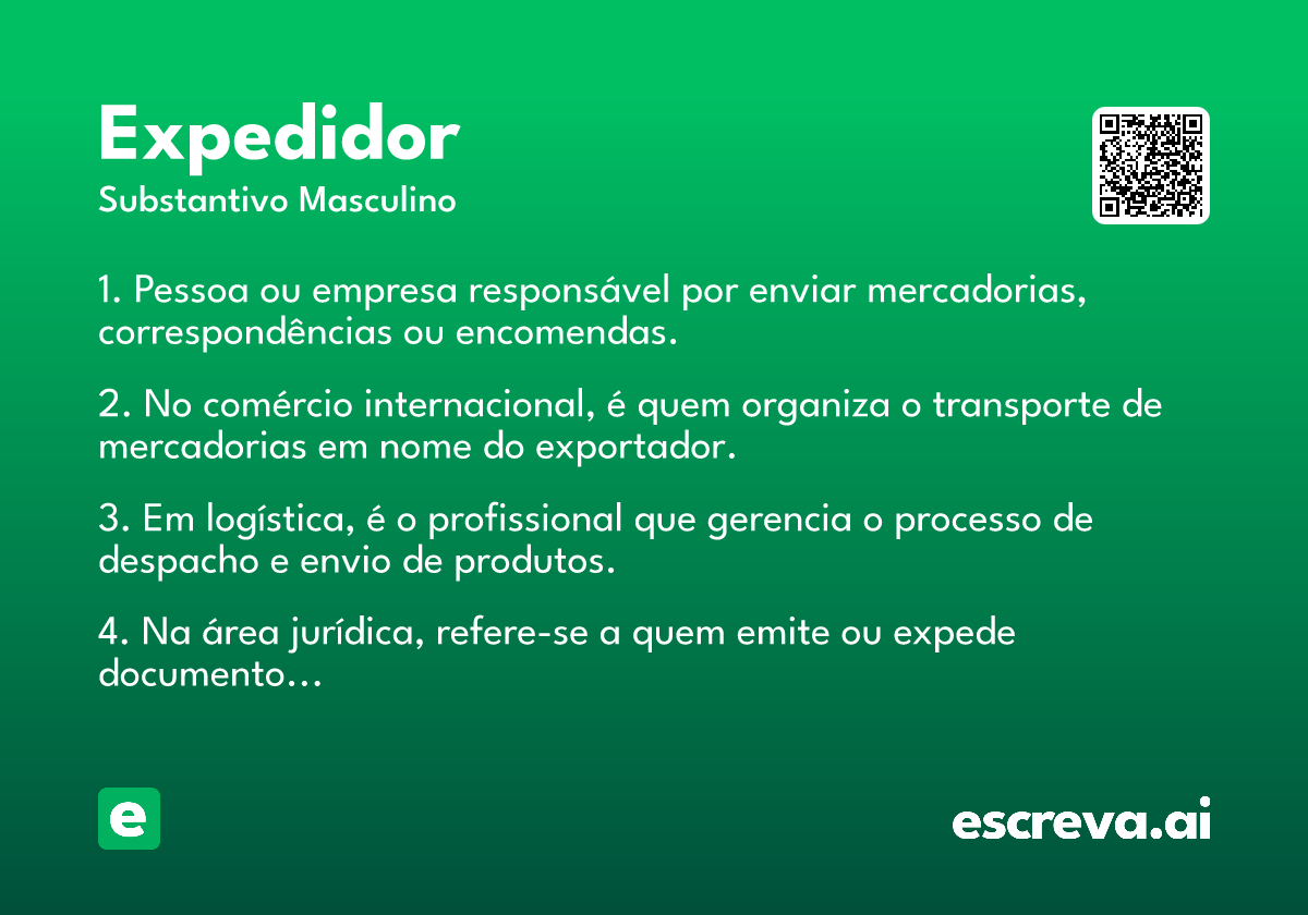 expedidor