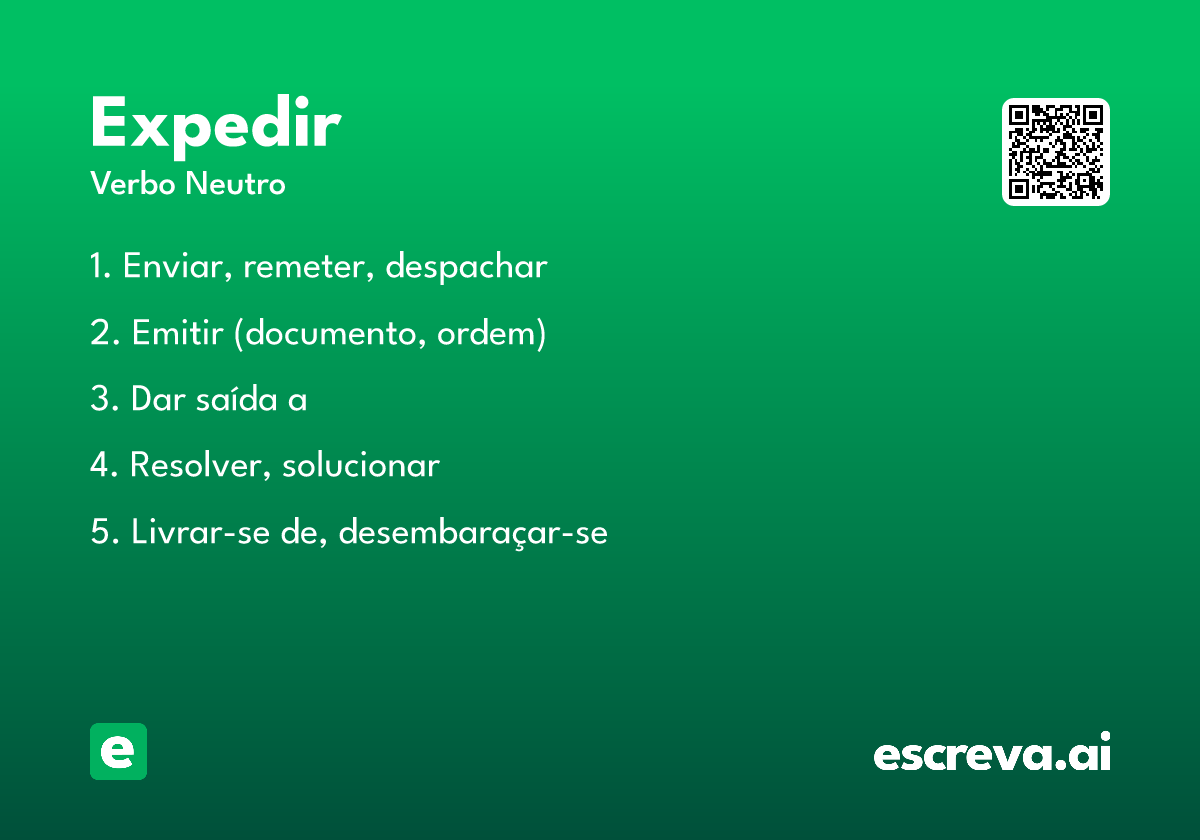 expedir