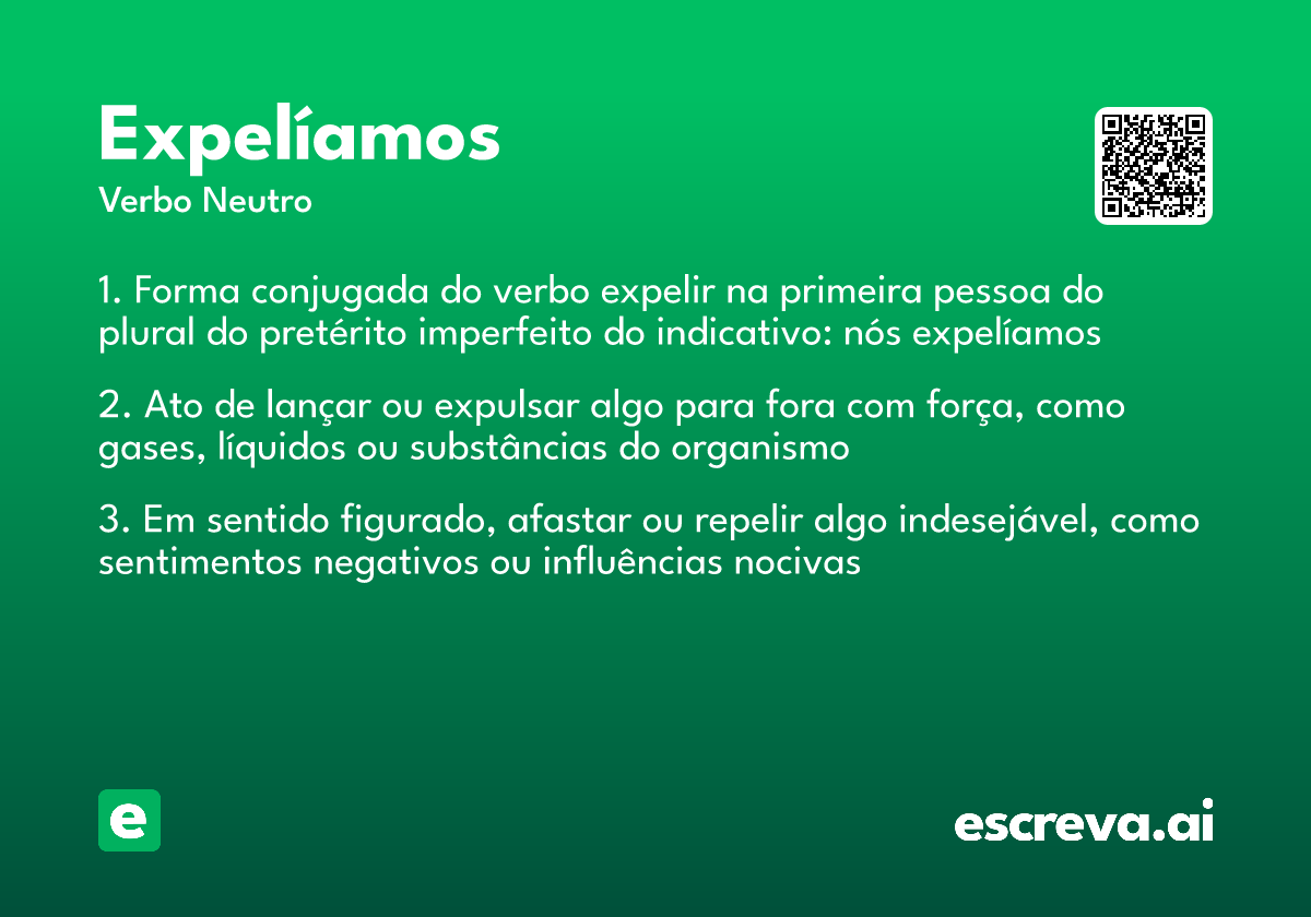 expelíamos
