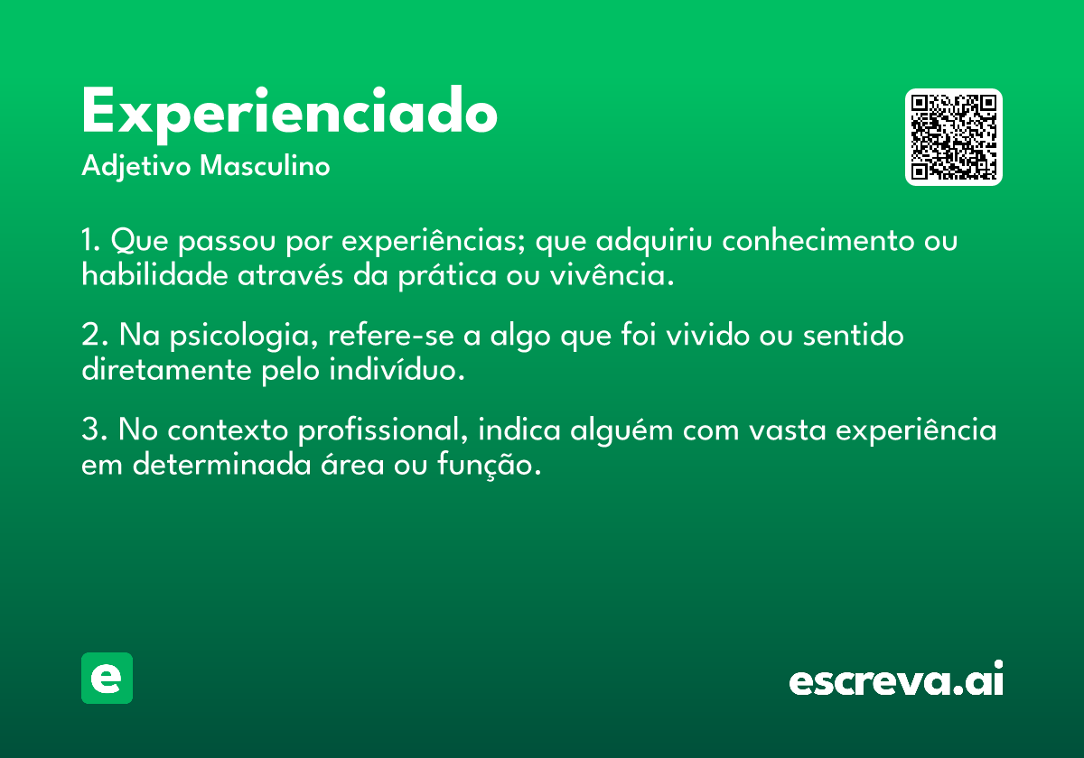 experienciado