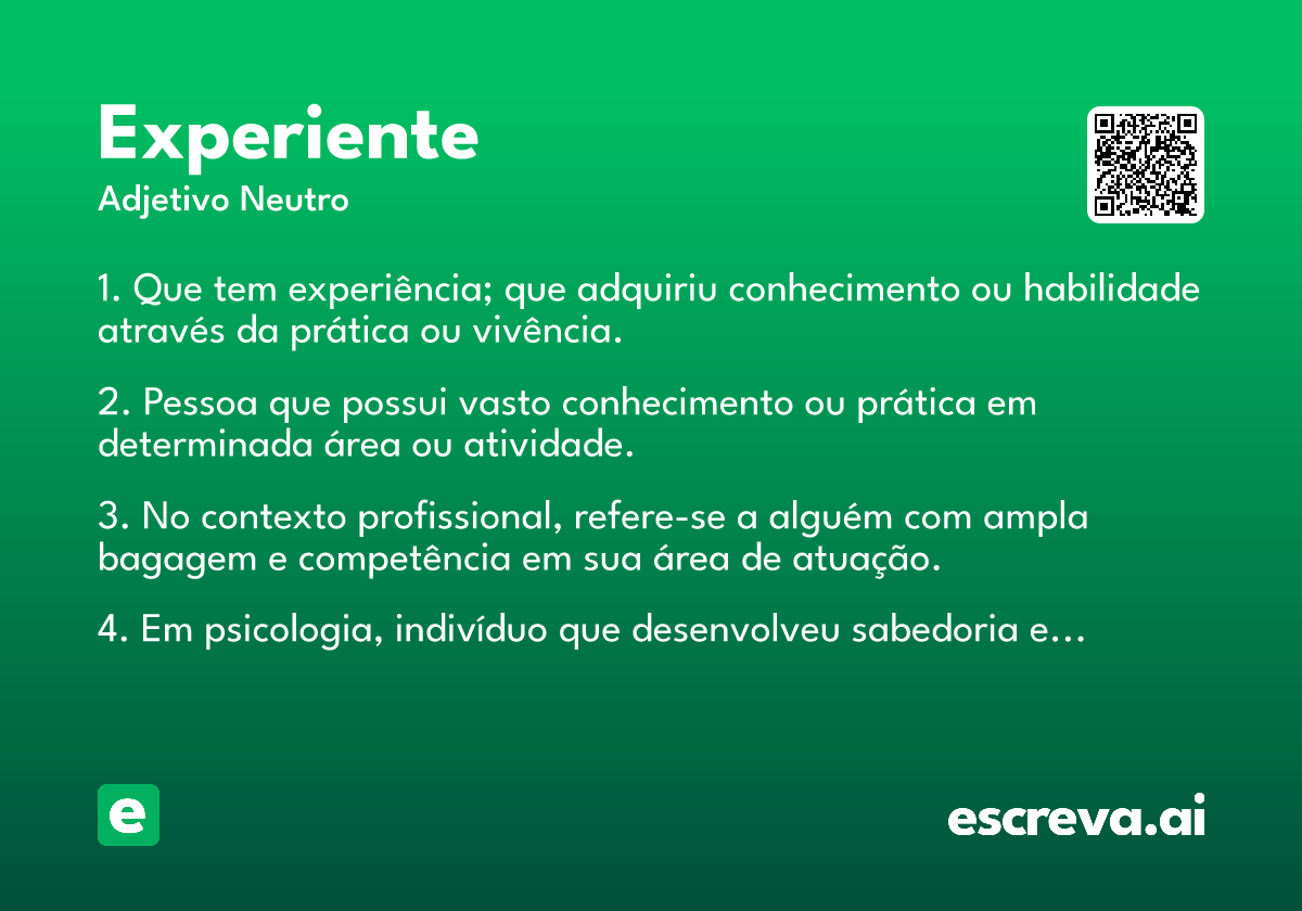 experiente