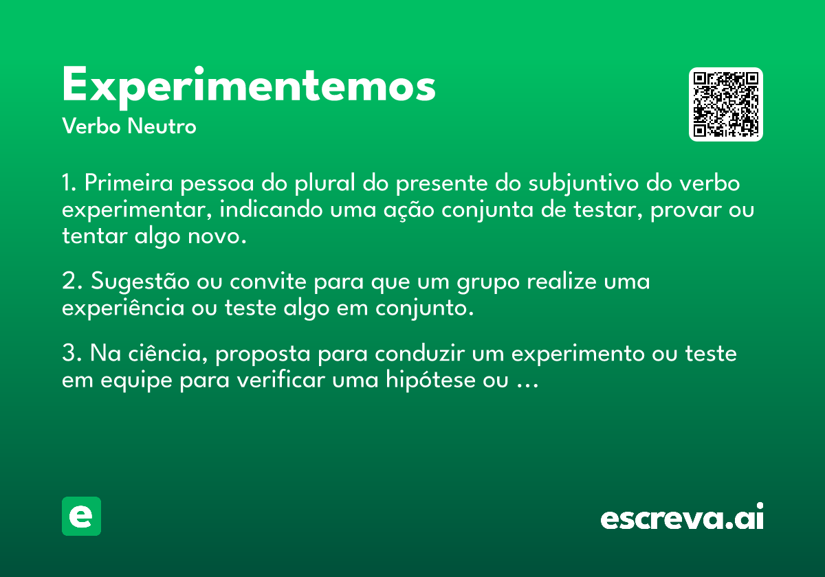 experimentemos