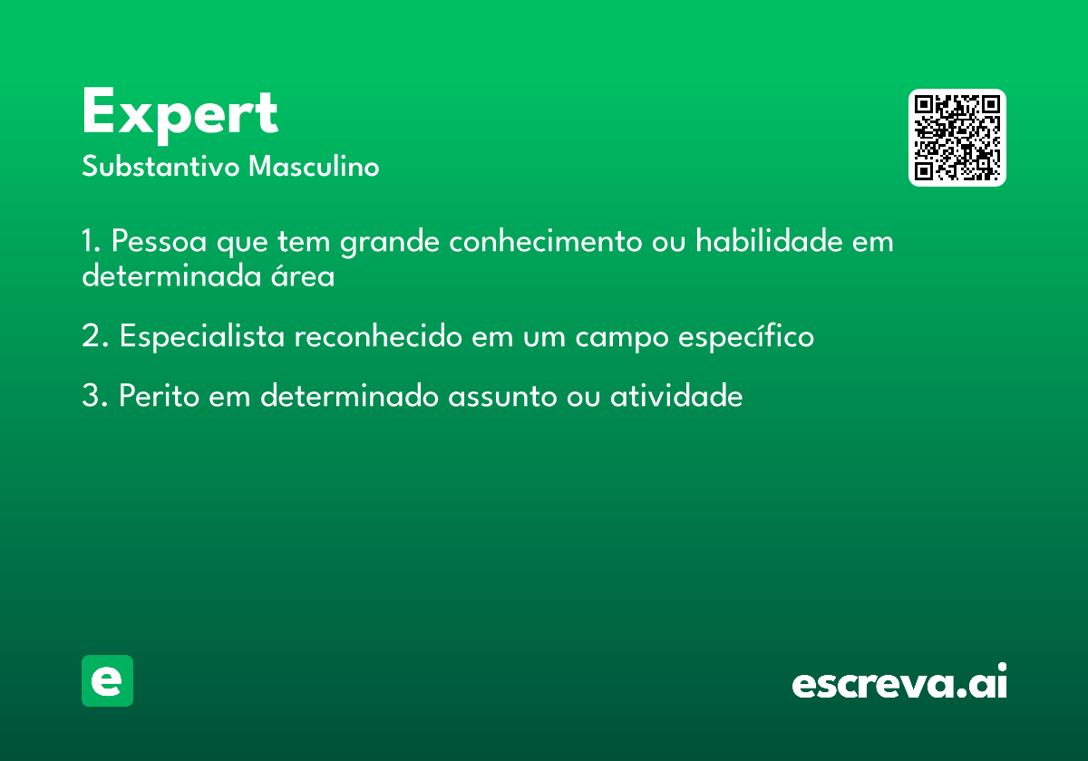 expert