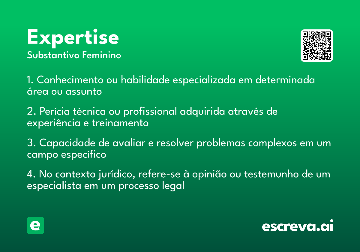 expertise