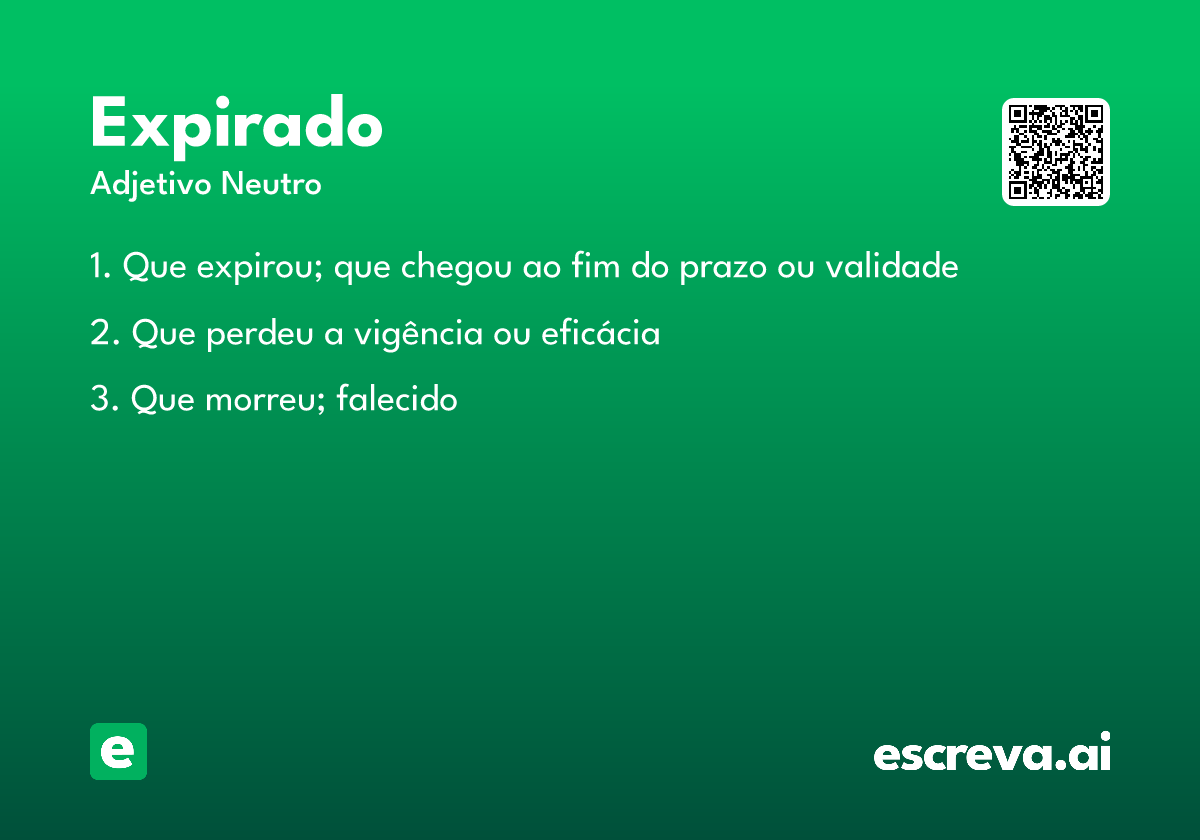 expirado