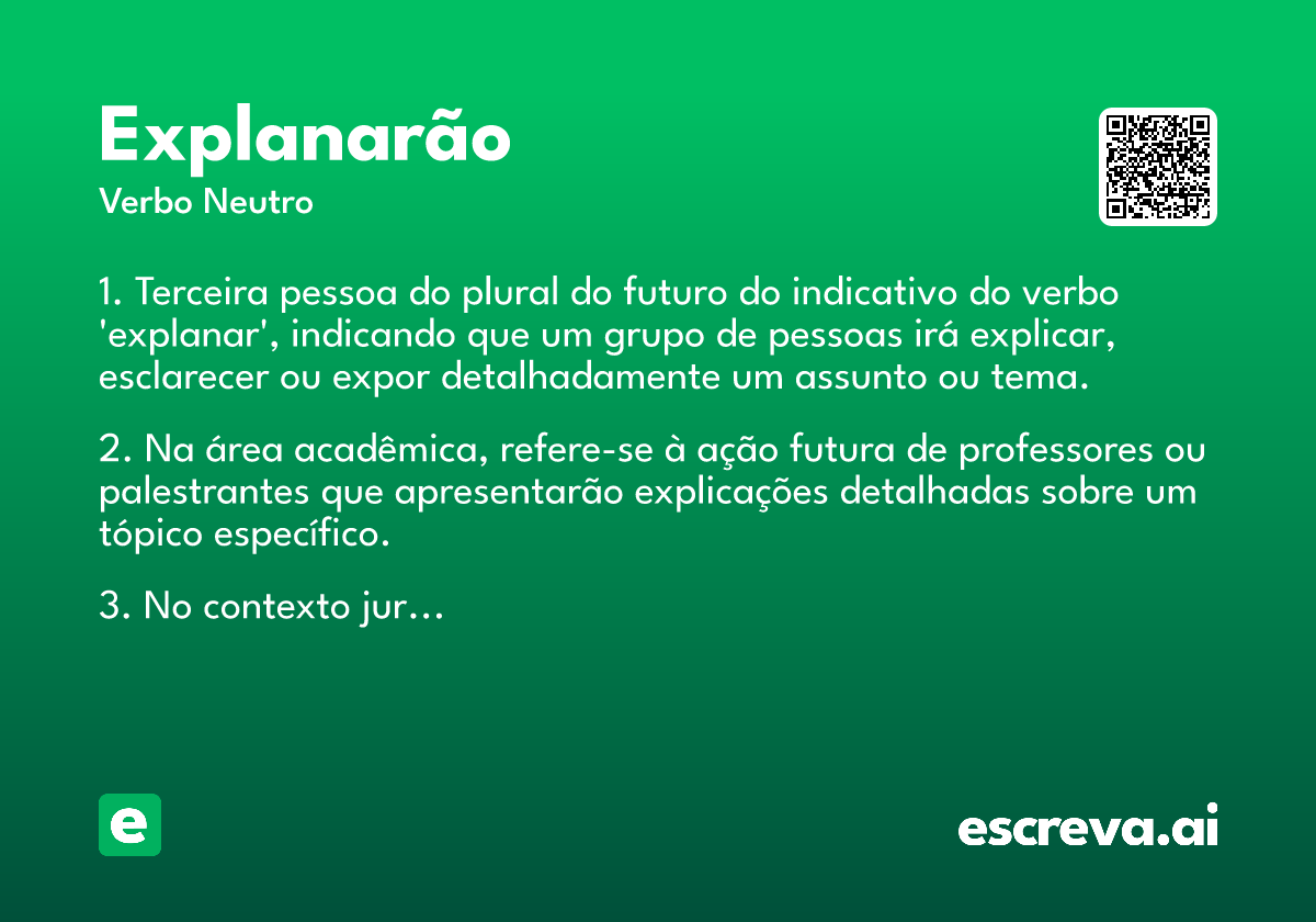 explanarão