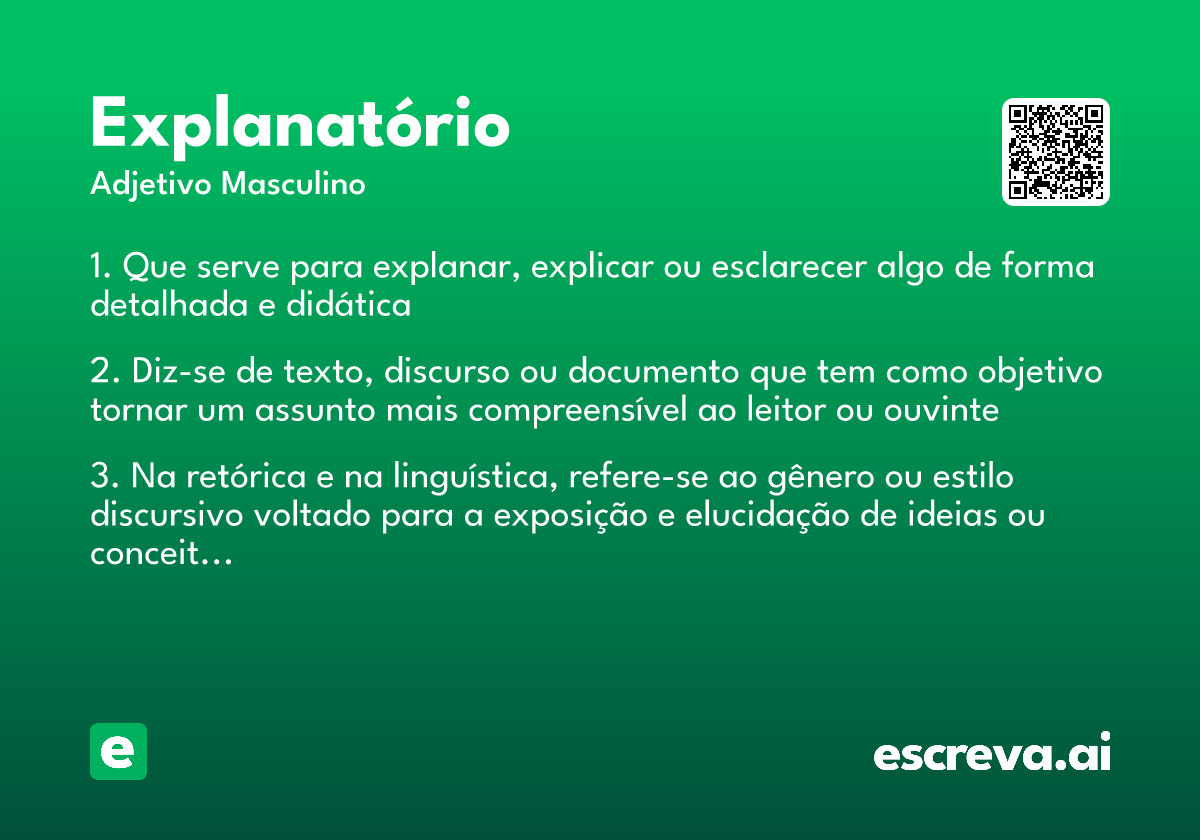explanatório