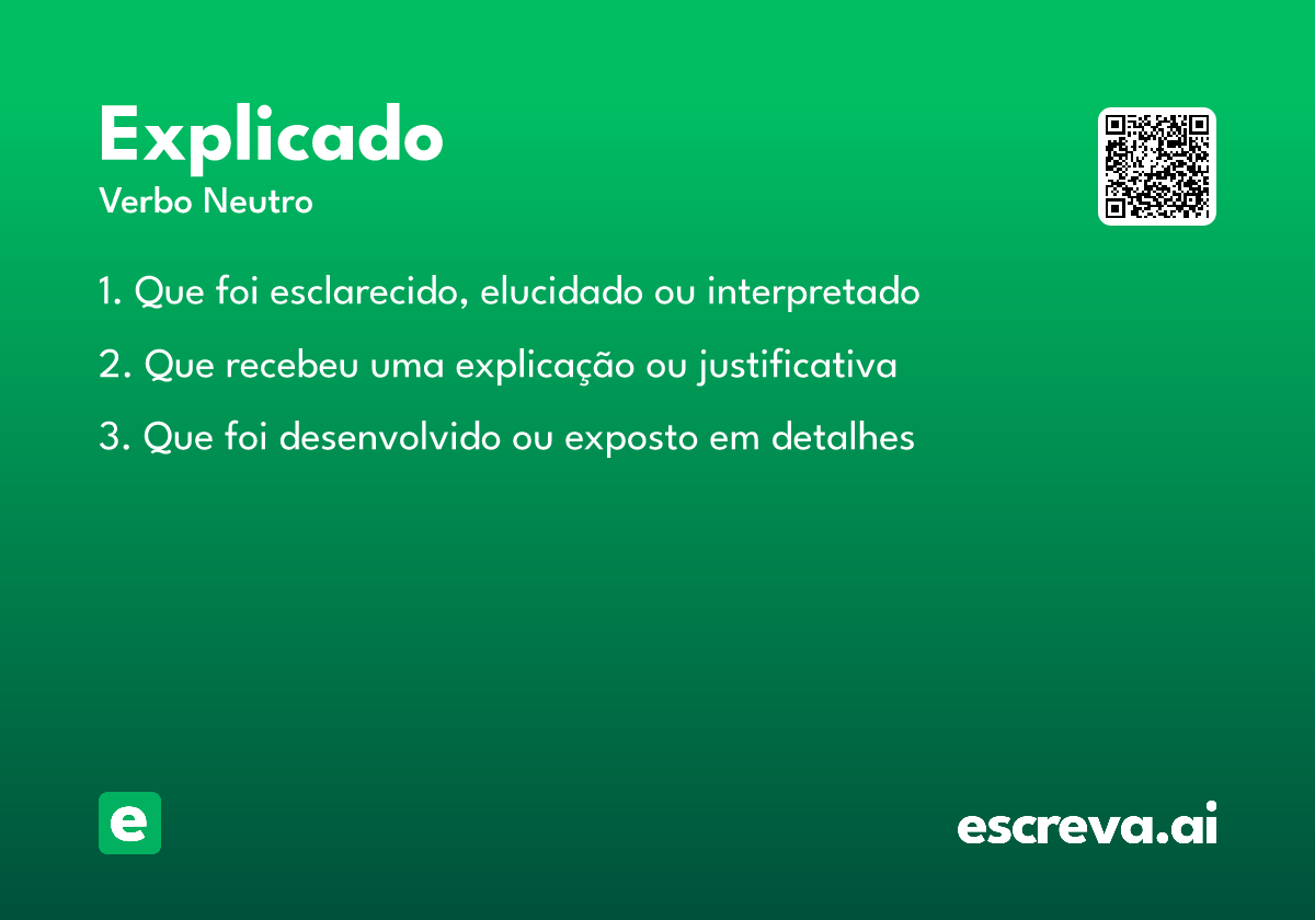 explicado