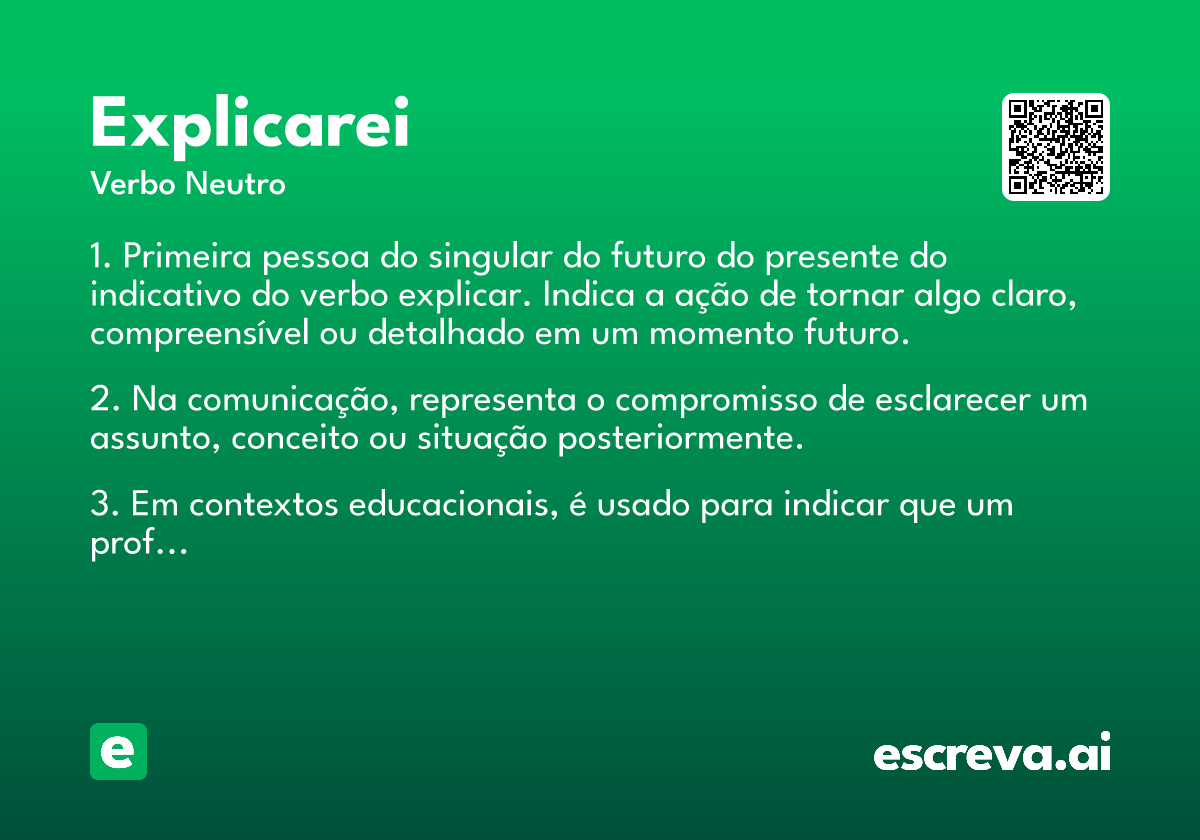explicarei