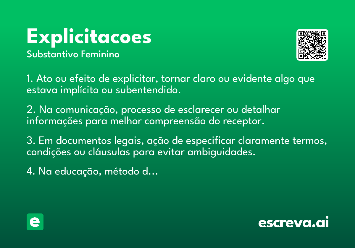 explicitacoes