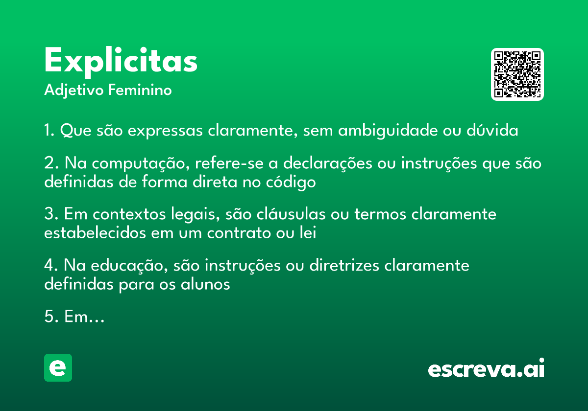 explicitas