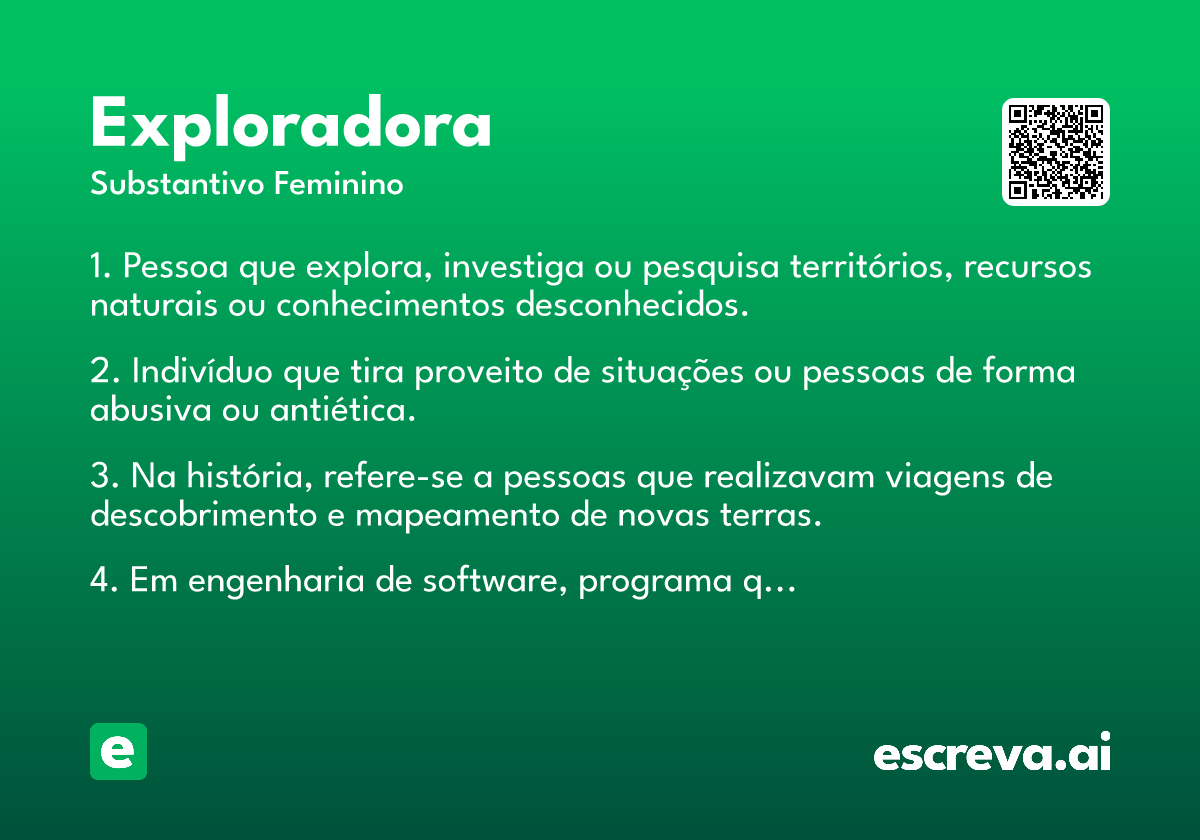 exploradora