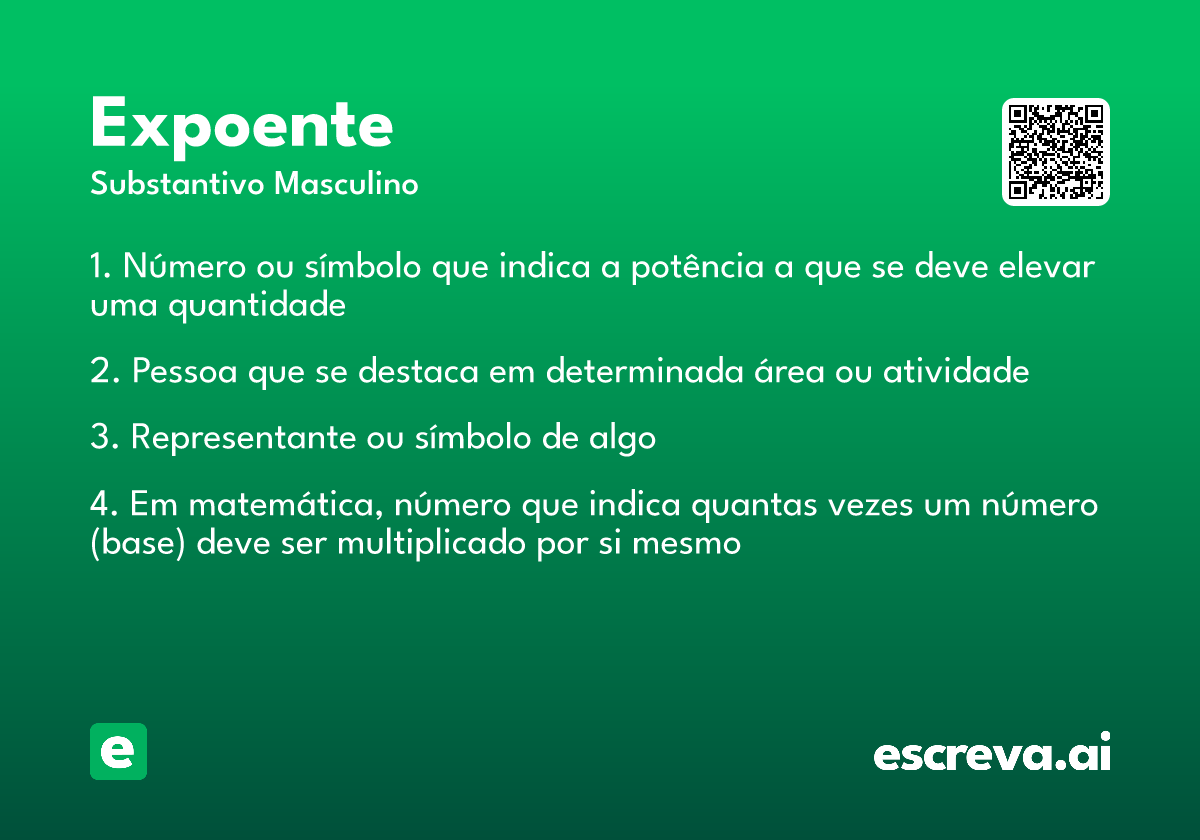 expoente