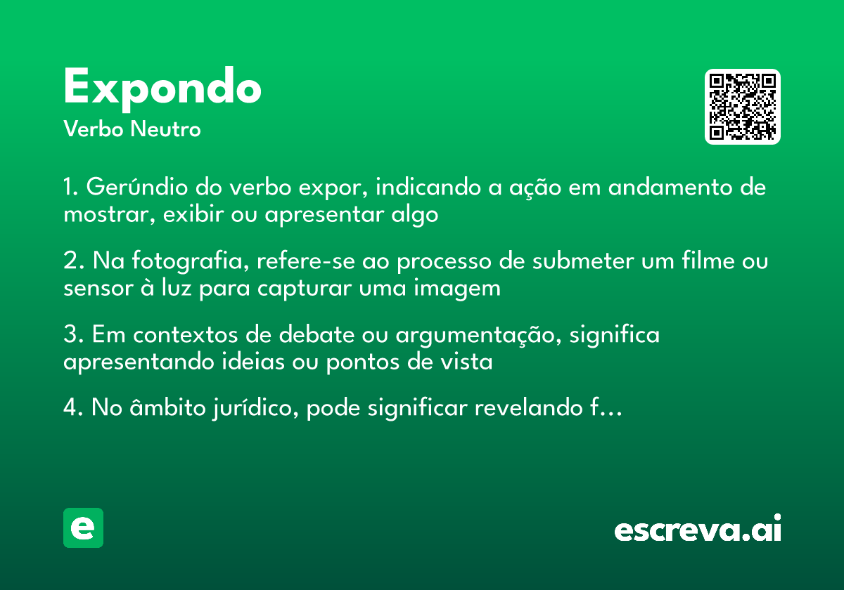 expondo