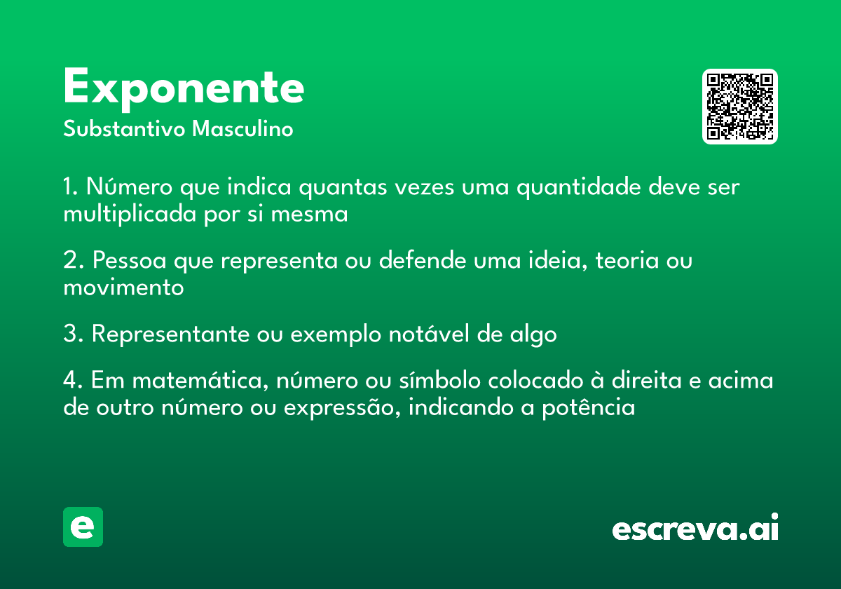 exponente