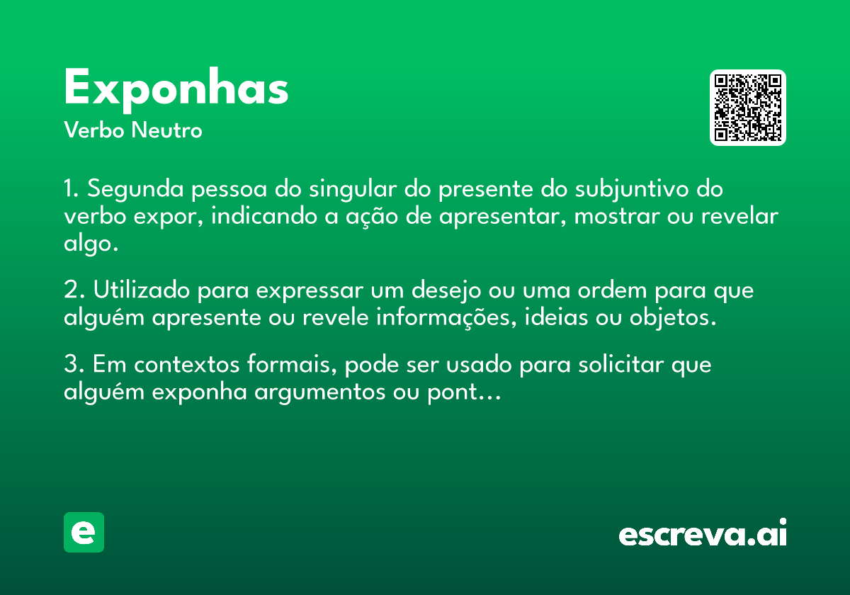 exponhas
