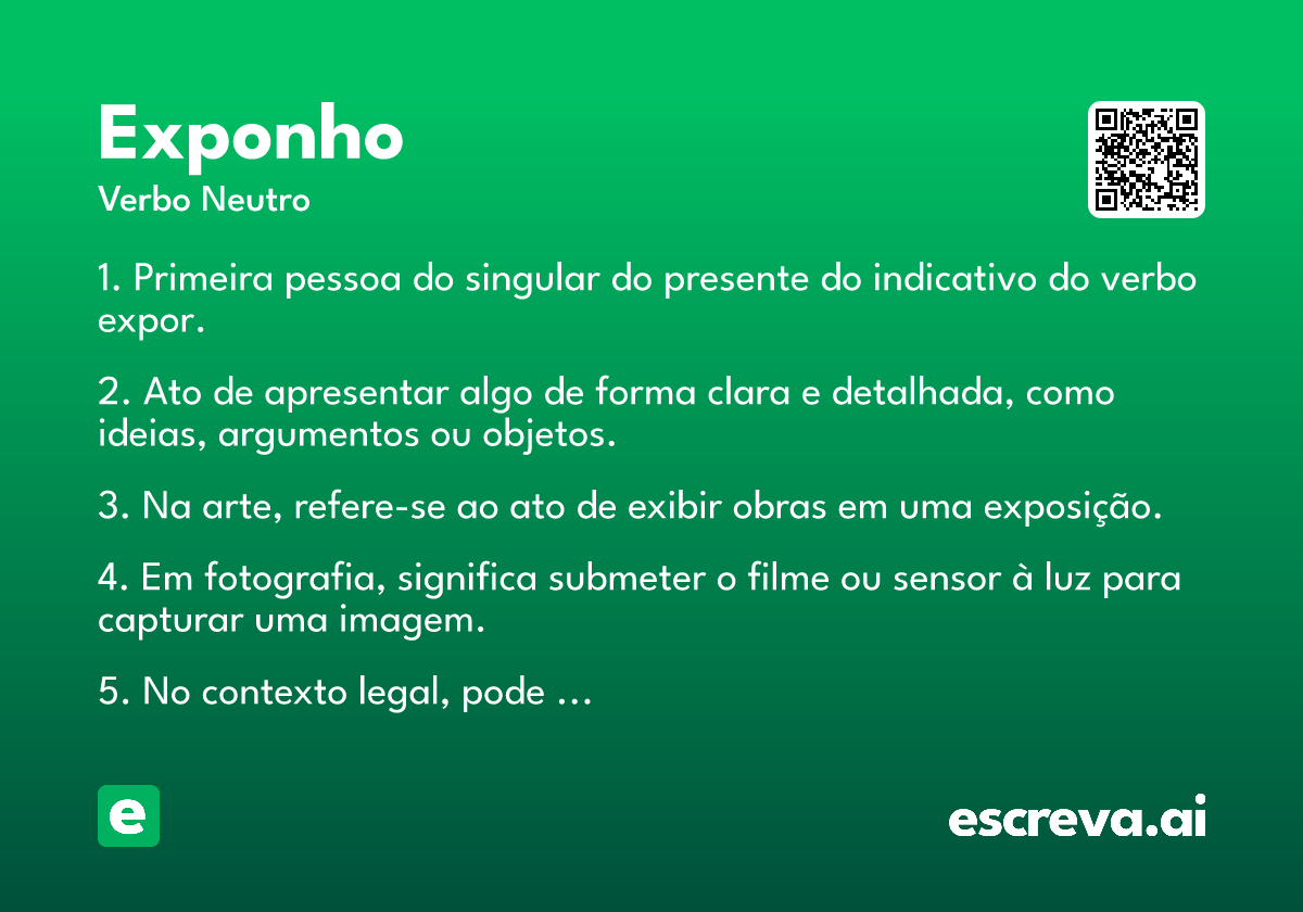 exponho