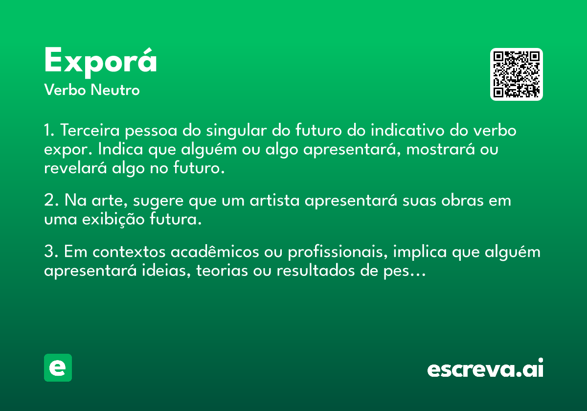 exporá