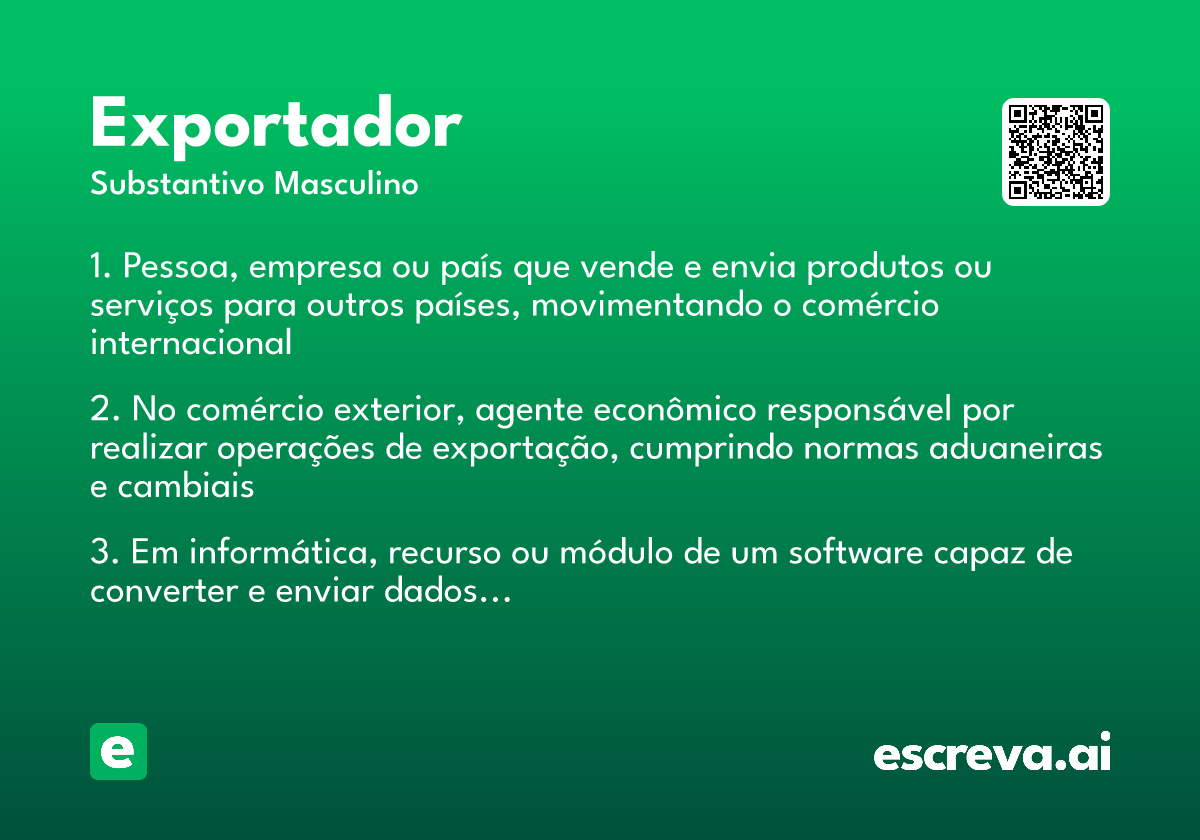 exportador