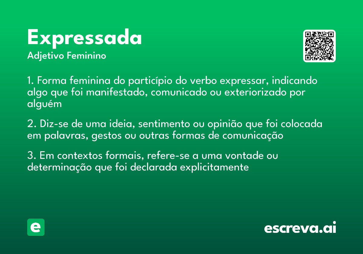 expressada