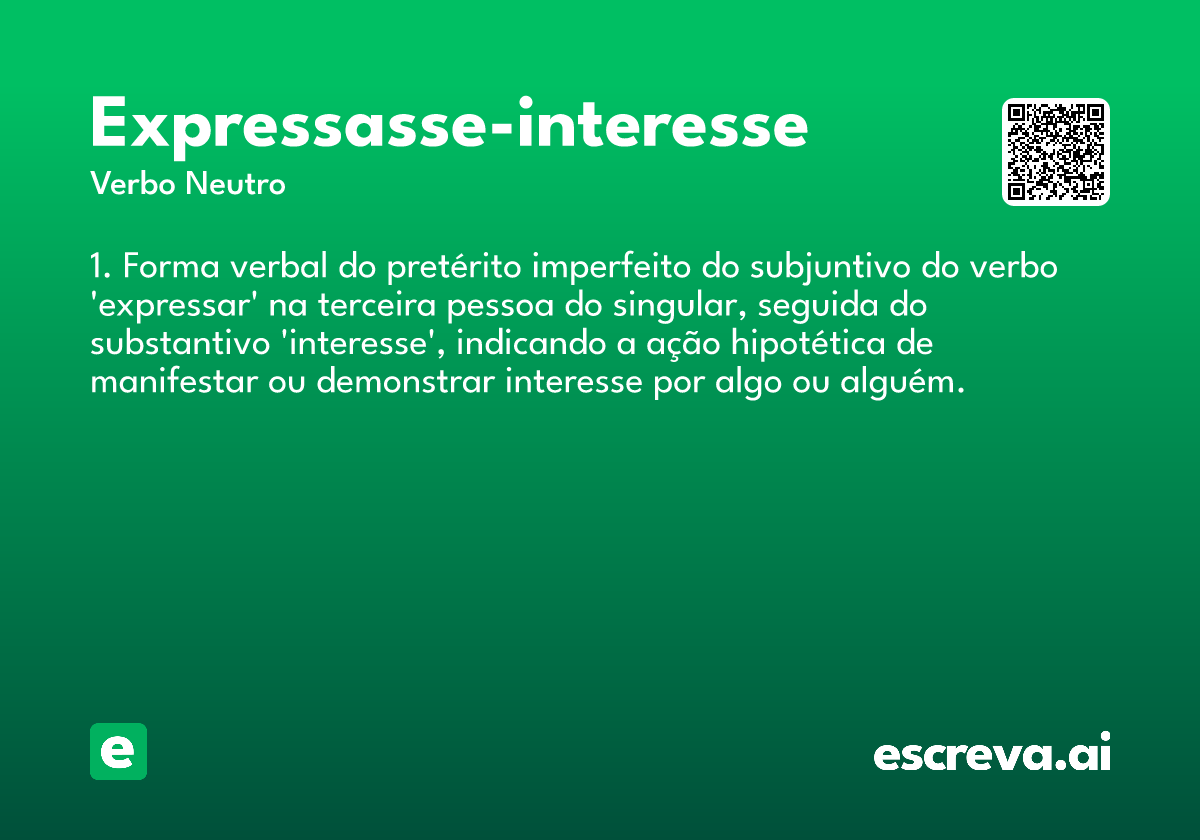 expressasse-interesse