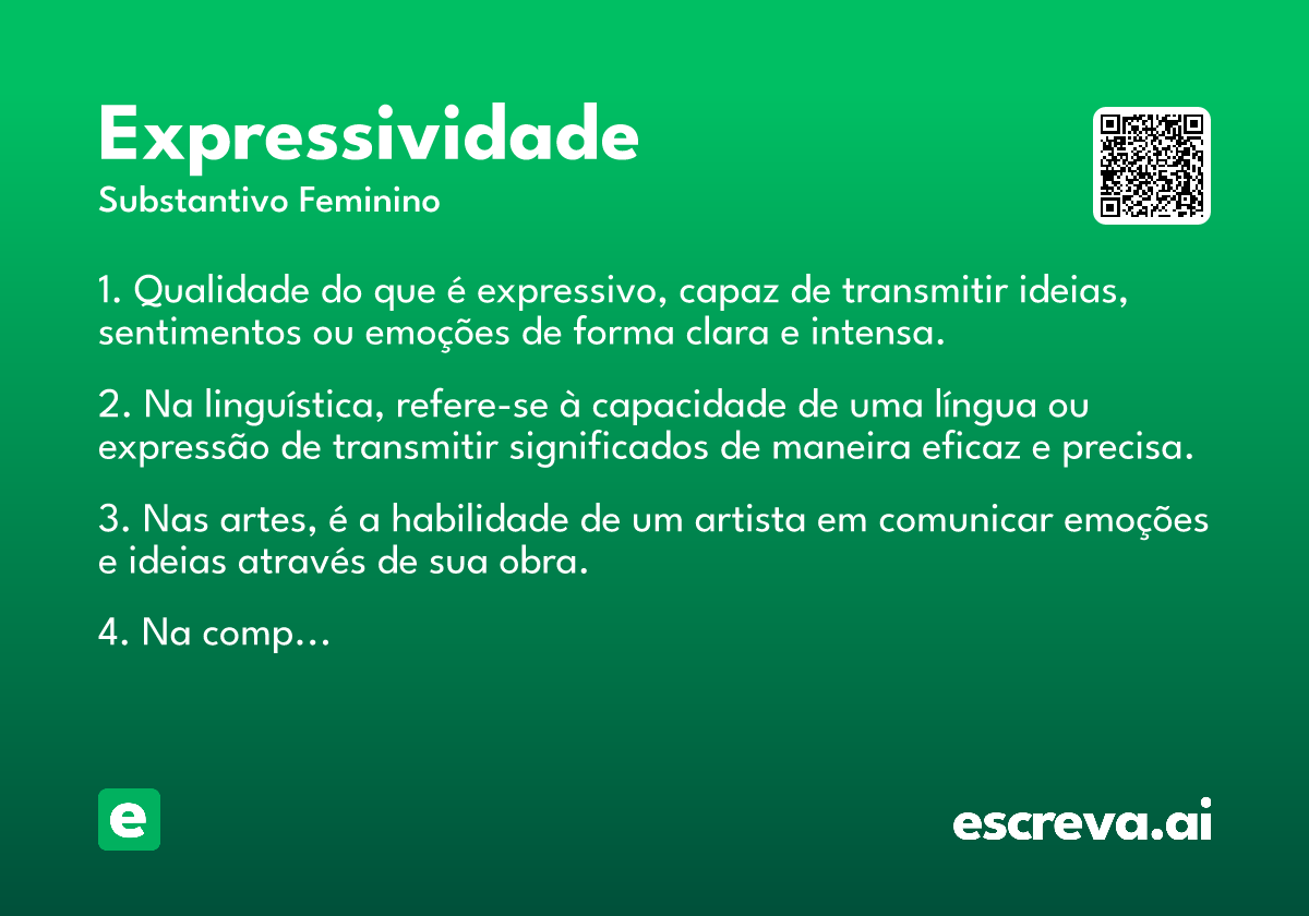 expressividade