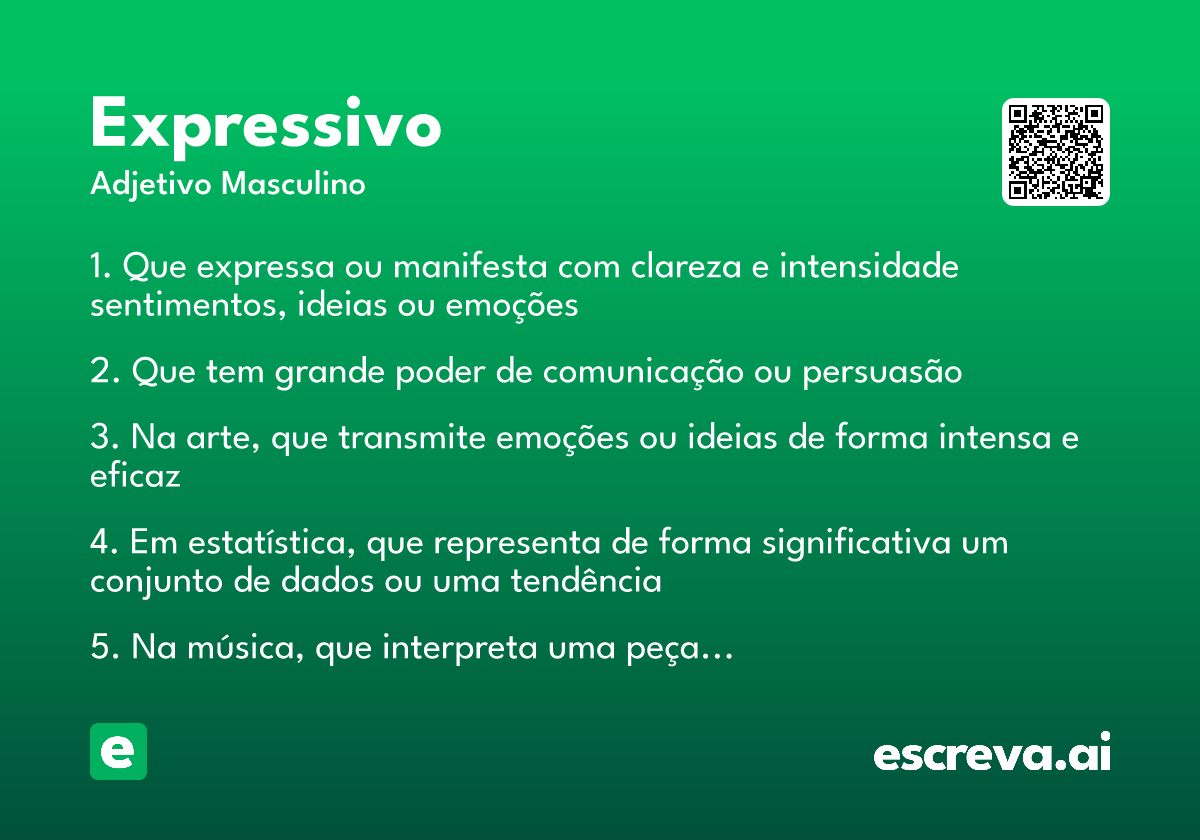 expressivo