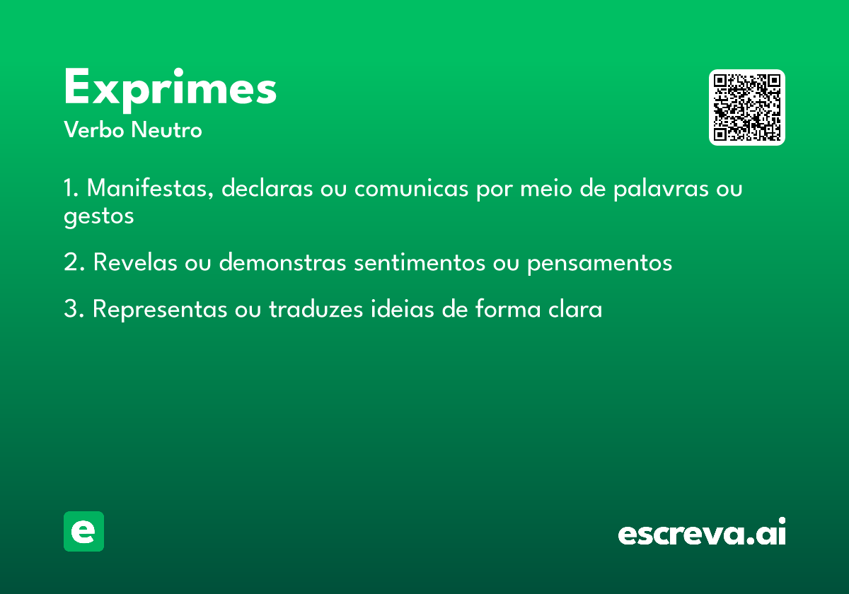 exprimes