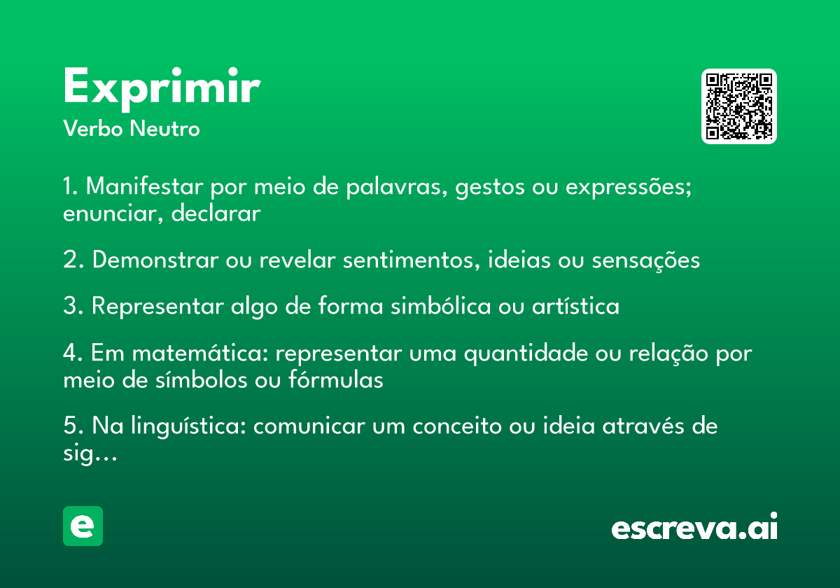 exprimir