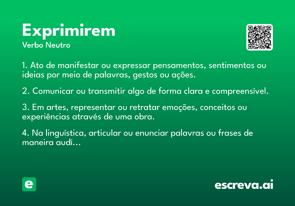 exprimirem