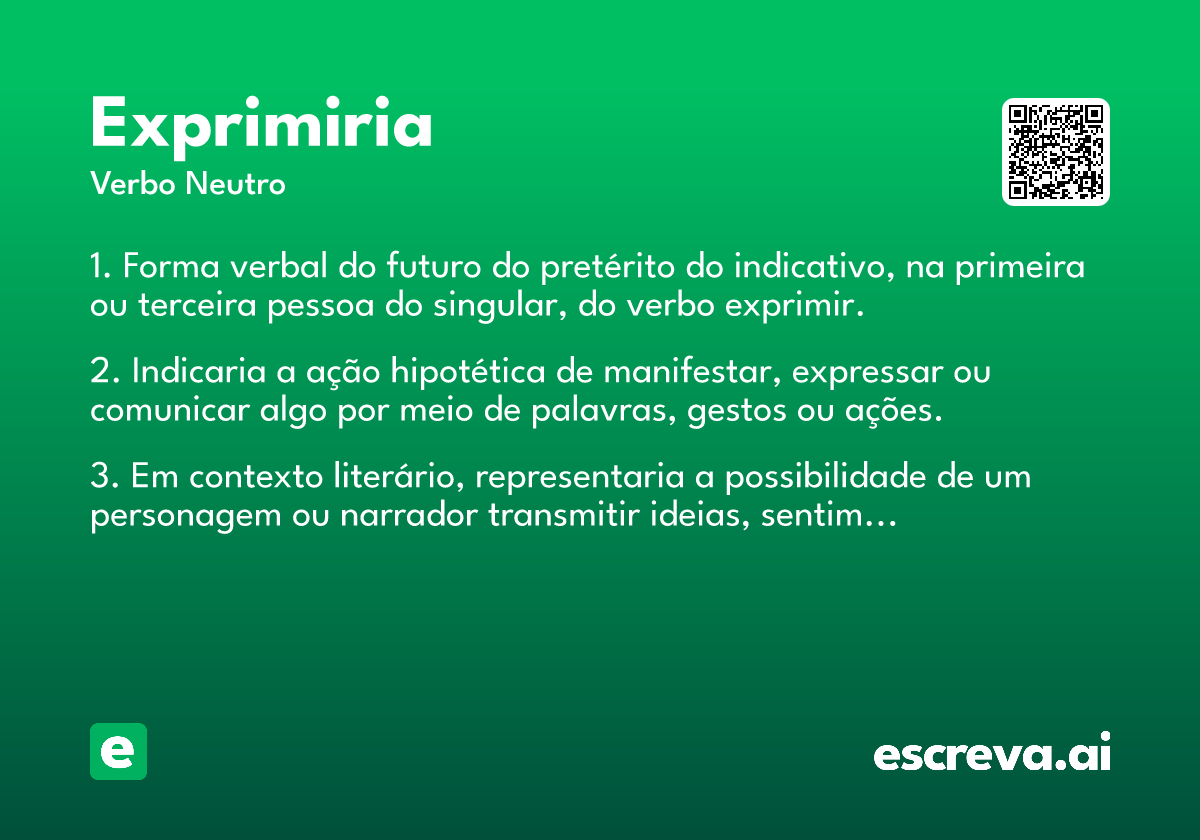 exprimiria