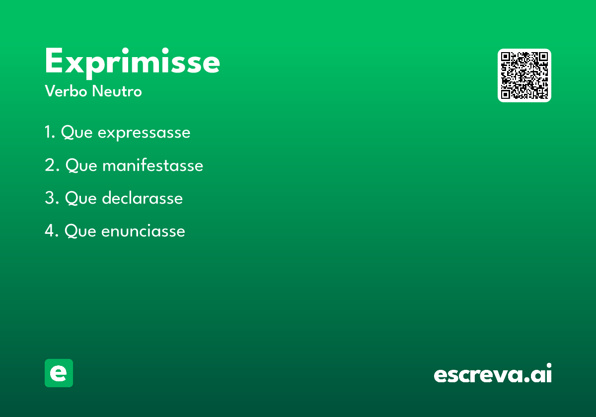exprimisse