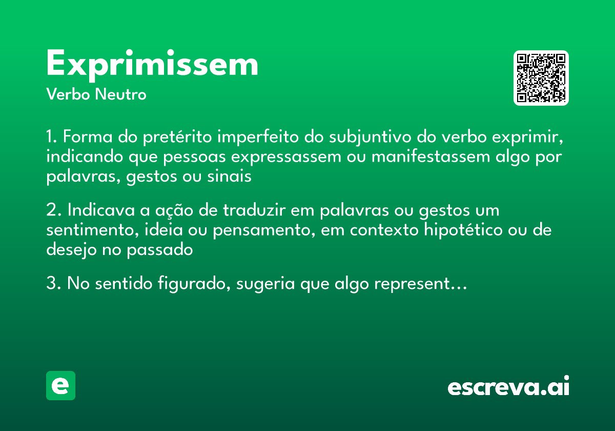 exprimissem