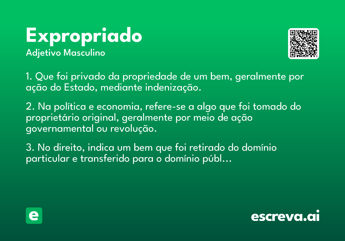 expropriado