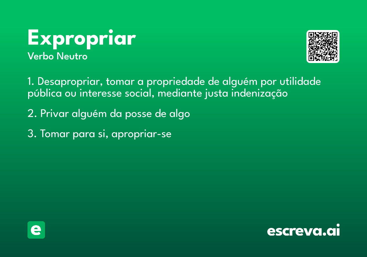 expropriar