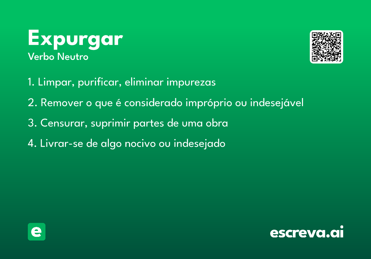 expurgar