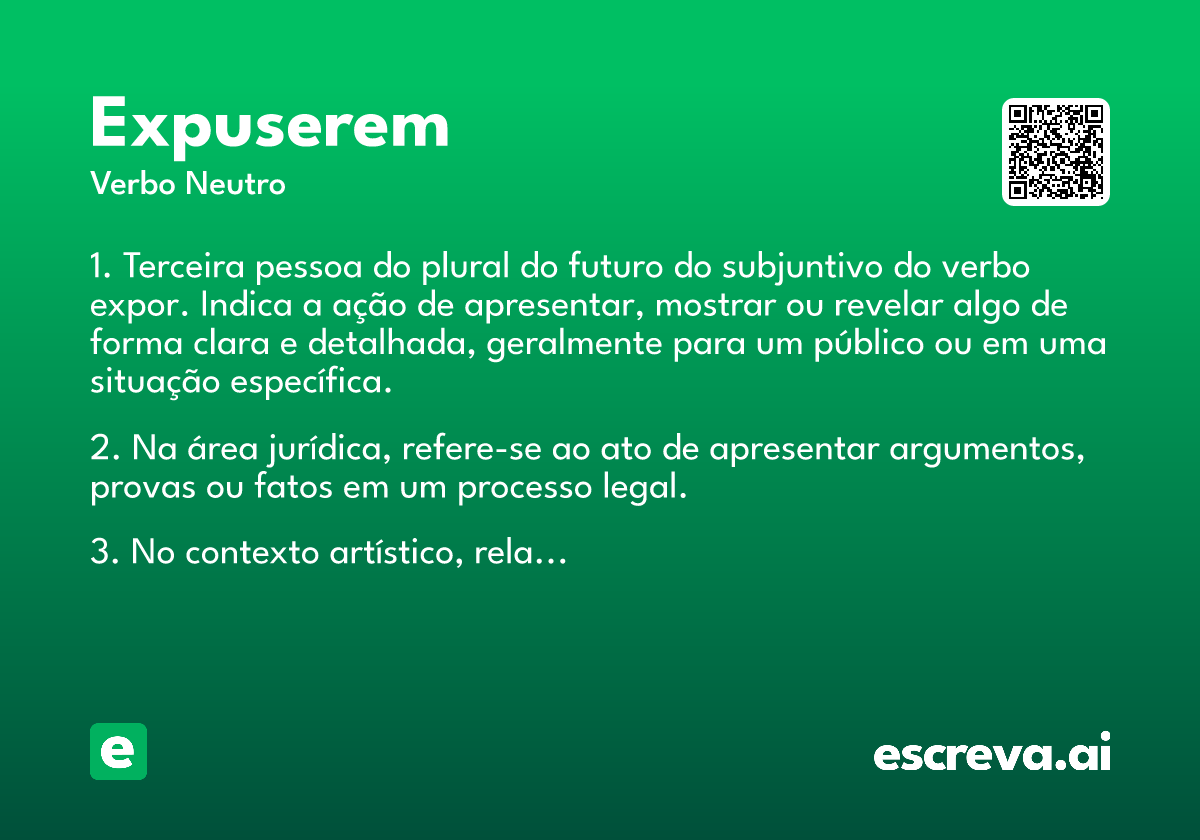 expuserem