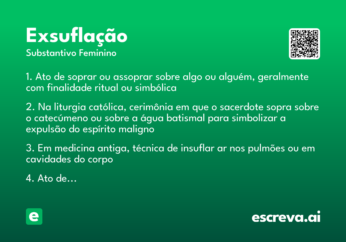 exsuflação