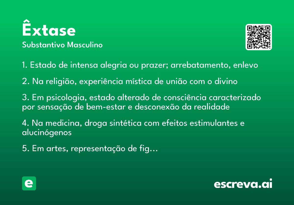 êxtase