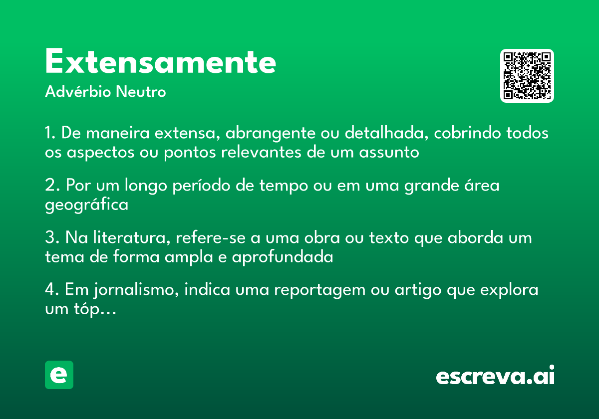 extensamente