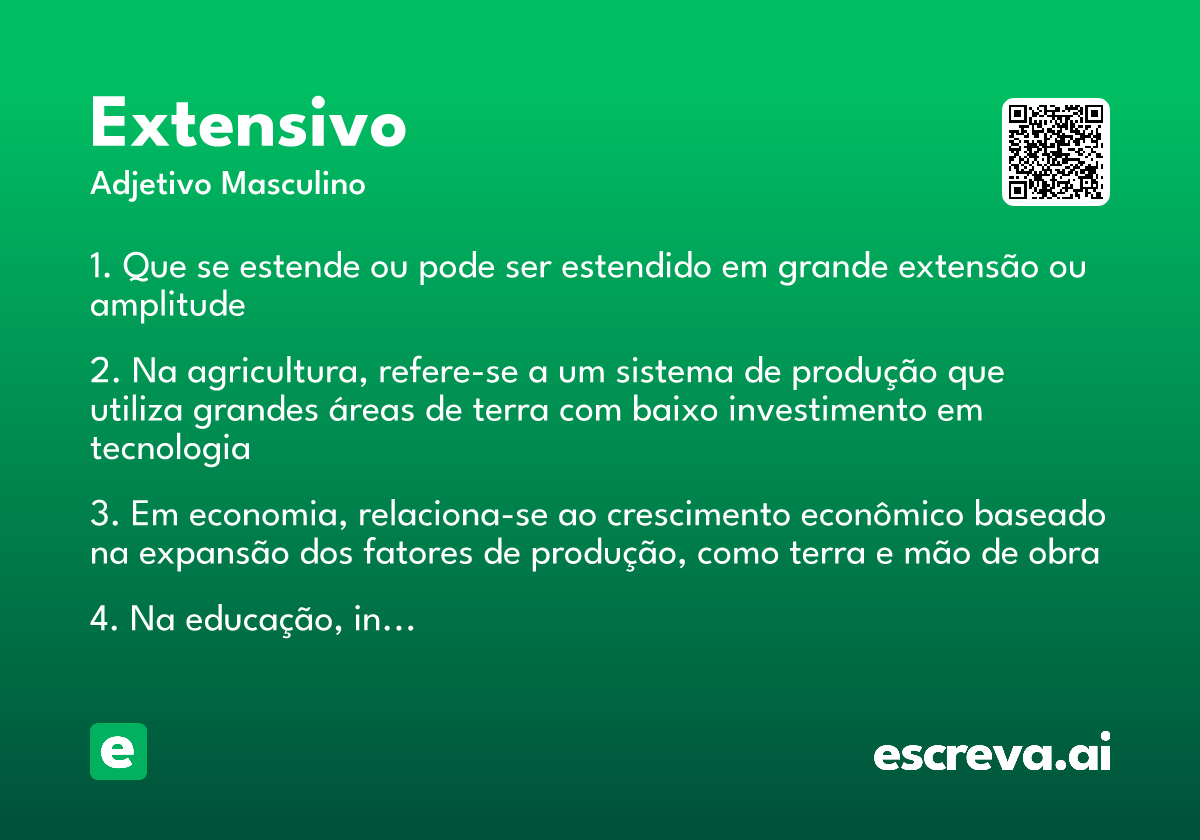 extensivo