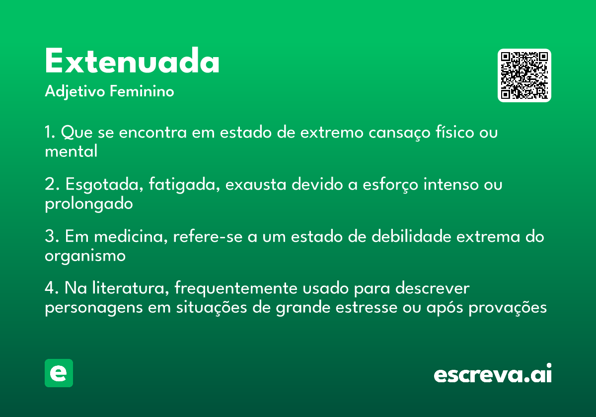 extenuada